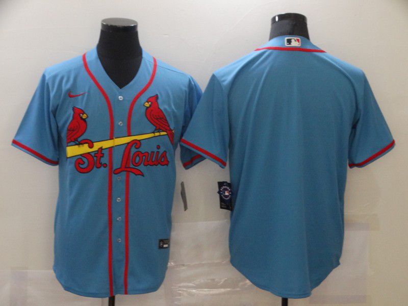 Men St.Louis Cardinals Blank Blue Game Nike MLB Jerseys->st.louis cardinals->MLB Jersey